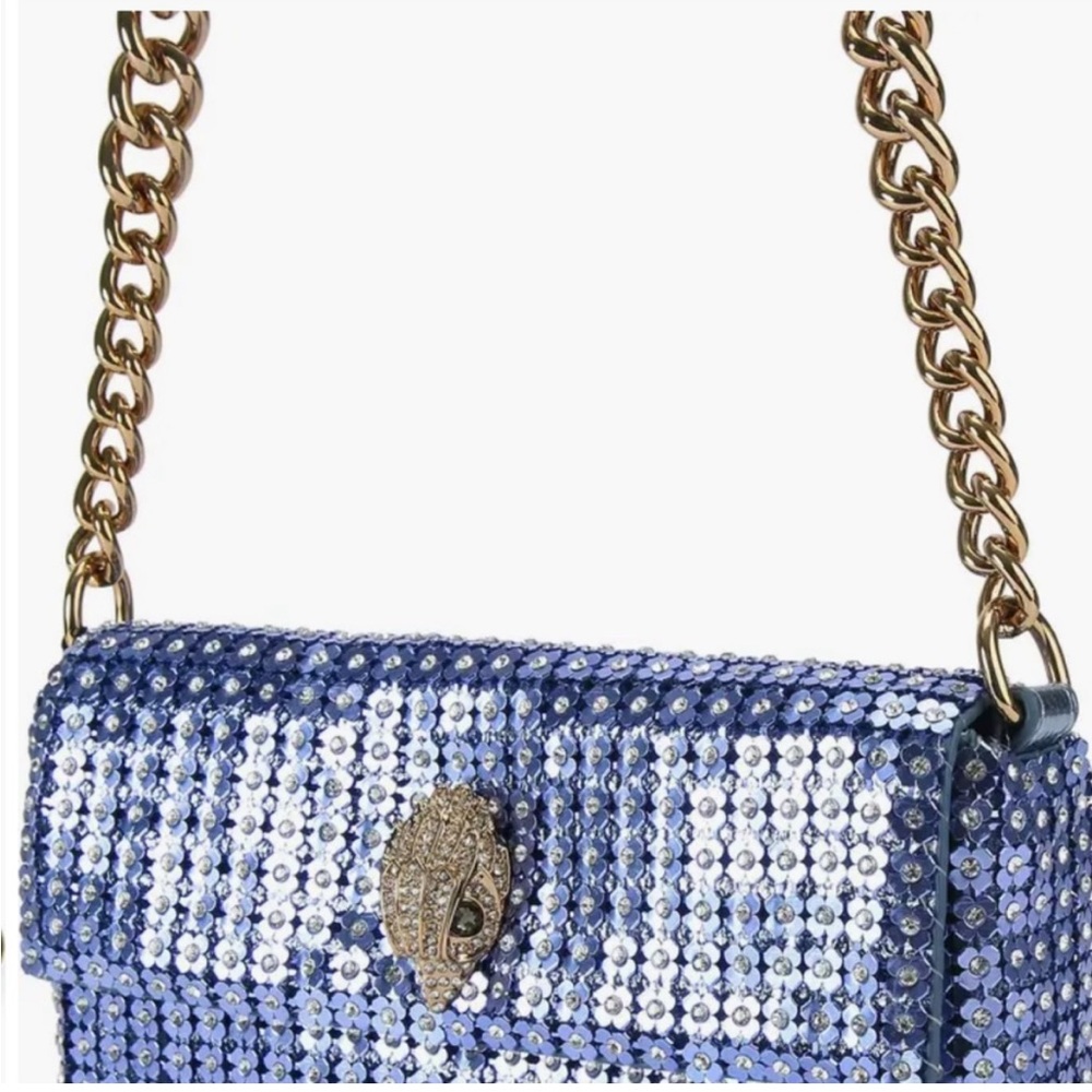 Kurt Geiger Small Crystal Flower Shoulder Bag